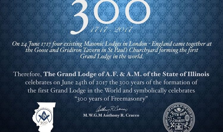 Open House Celebrating the 300th Anniversary of Freemasonry