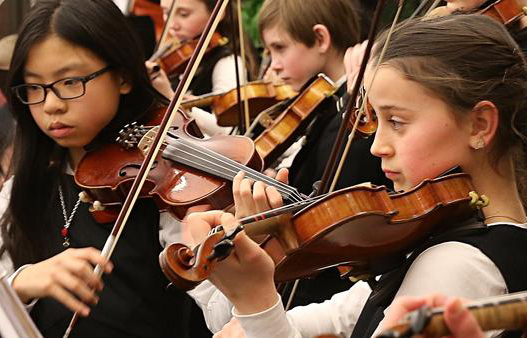 Musicians at the 2019 Libertyville ArtEffects Show